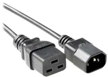 Kabelis zasilający MicroConnect Power Cord C19-C14 1m Juodas