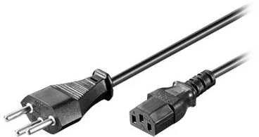 „MicroConnect“ maitinimo laidas „Swiss“ – C13 5m (PE160450)