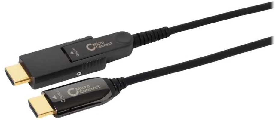 Kabelis MicroConnect Premium Optic HDMI A-D kabelis