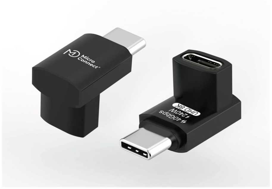 Adapteris USB MicroConnect MC-USB4AF USB-C - USB-C Sidabrinė (MC-USB4AF)