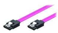 MicroConnect SATA - SATA, 0,5m, Raudona (SAT15005C)