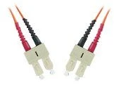 „MicroConnect“ šviesolaidinis jungiamasis laidas SC/UPC - SC/UPC, 50/125, OM3, 10 m (FIB222010)