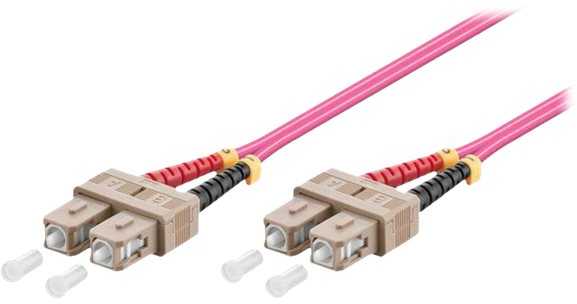 „MicroConnect“ šviesolaidinis laidas SC/UPC – SC/UPC, 50/125, OM4, 7 m (FIB222007-4)