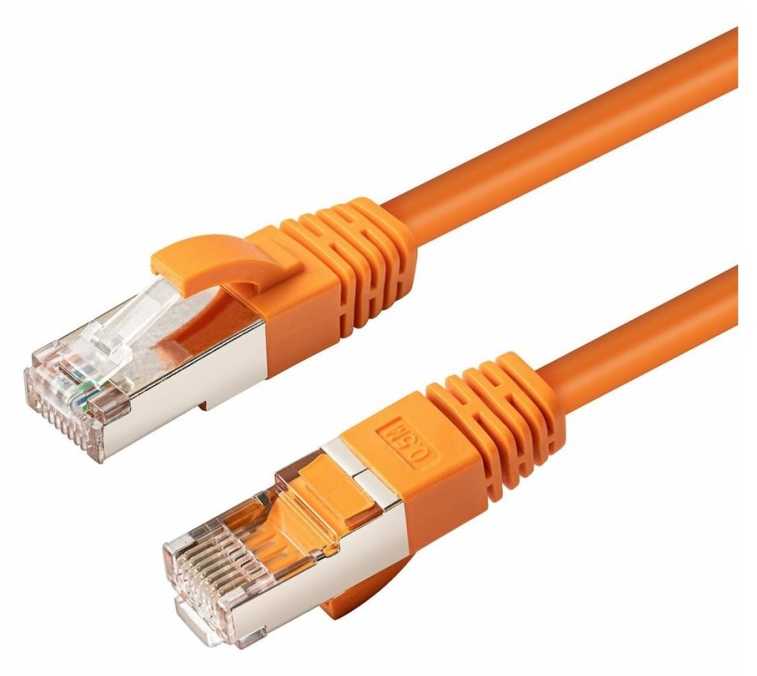 Microconnect SSTP615O, 15 m, Cat6, S/FTP (S-STP), RJ-45, RJ-45, Oranžinė
