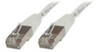 MicroConnect RJ-45/RJ-45 kat.6 1m Baltas (SSTP601W)