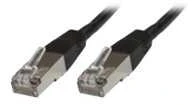 MicroConnect RJ-45 / RJ-45 Cat.6 2m Juodas (SSTP602S)