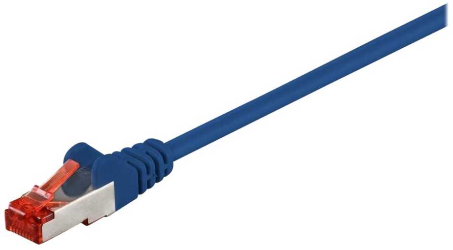 MicroConnect Patchcord, S/FTP, CAT6, 0.25m, LSZH, mėlyna (SSTP60025B)