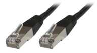 MicroConnect S/FTP CAT6 1,5 m Juodas (SSTP6015S)