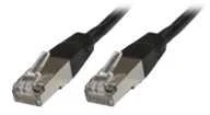 MicroConnect RJ-45/RJ-45 kat.6 S/FTP Juodas 7m (SSTP607S)