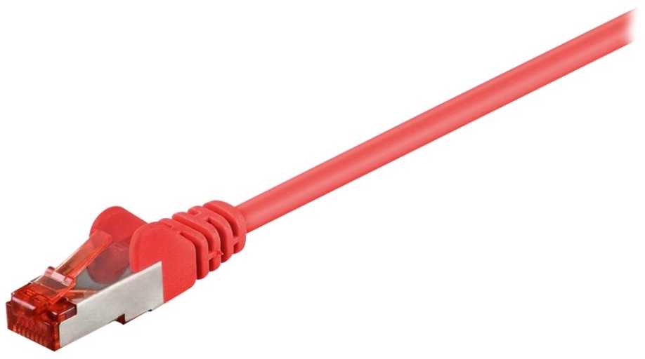 „MicroConnect Microconnect SSTP625R“ siūbuojamas kabelis Raudona 25 m Cat6 S/FTP (S-STP)