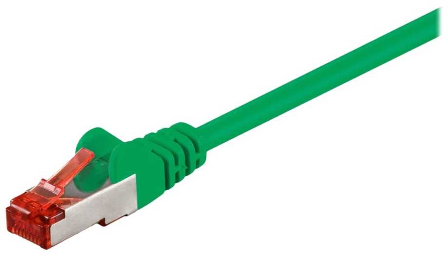 MicroConnect S/FTP CAT6 50m Žalias LSZH
