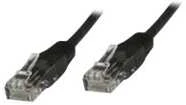 MicroConnect CAT5e UTP 0.5m - 0.5 m - Cat5e - U/UTP (UTP) - RJ-45 - RJ-45 - Juodas