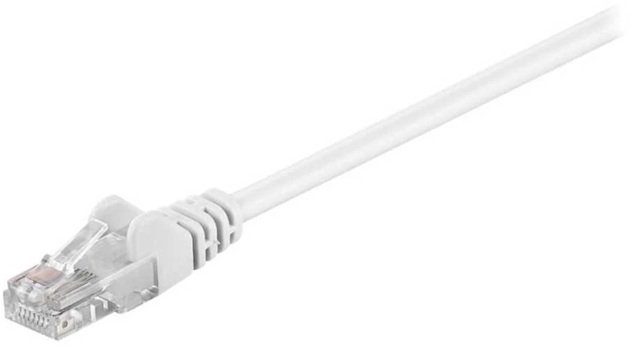 MicroConnect RJ-45/RJ-45 kat.5e U/UTP Baltas 10vnt. 2 m (V-UTP502WVP)