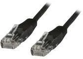 MicroConnect U/UTP CAT5e 5M Juodas PVC (B-UTP505S)
