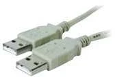 „MicroConnect“ USB-A USB laidas – 1 m baltas (USBAA1)