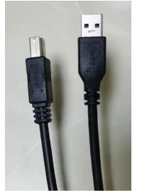 Kabelis USB MicroConnect USB-A - USB-B 3 m Juodas (USB 3.0 A (Male) -B (Male))