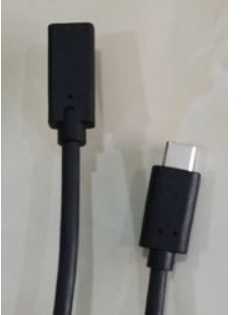 Kabelis USB MicroConnect USB-C - USB-C 3 m Juodas (USB C Extension Cable,)