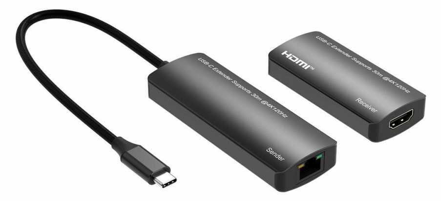MicroConnect signalo perdavimo sistema AV Microconnect MC-USBCHDMIEXT-30M be kategorijos