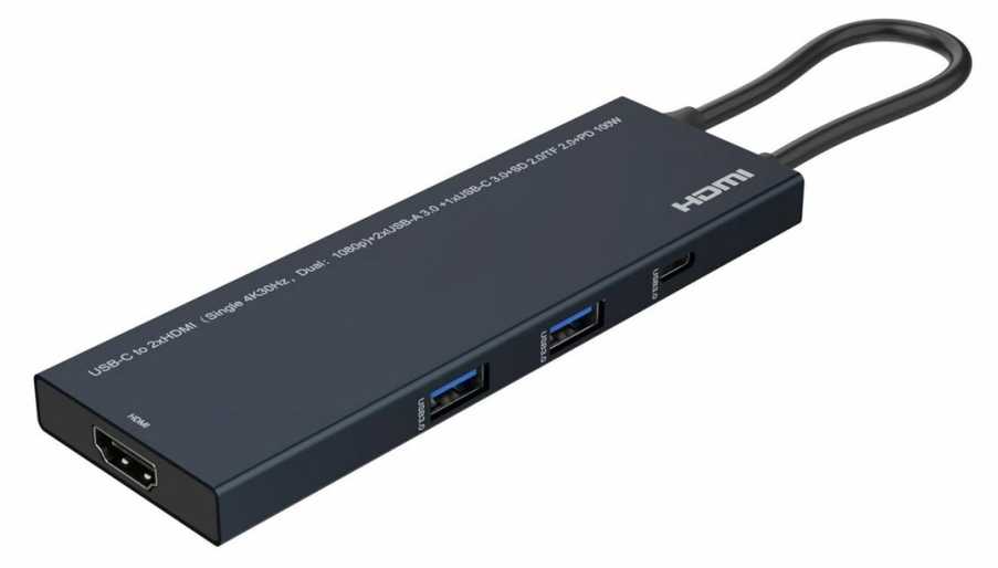 Stacja/replikator MicroConnect USB3.1CCOM18 USB-C