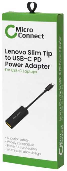 MicroConnect USB - C to Square Lenovo Plug