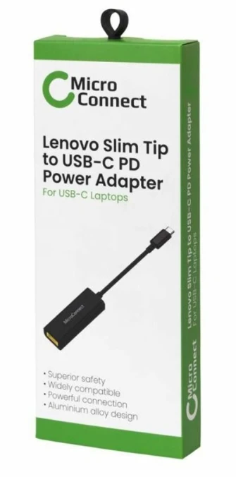 MicroConnect USB - C to Square Lenovo Plug