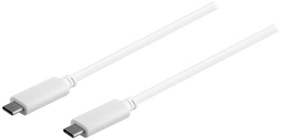 Kabelis USB MicroConnect USB-C – 0,5 m Baltas (USB3.1CC05W)