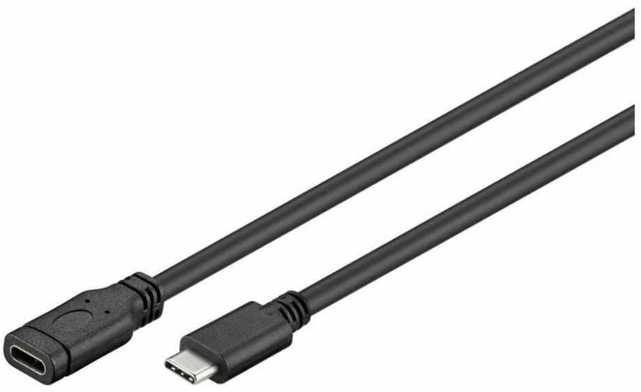 USB kabelis MicroConnect USB-C - USB-C 2 m juodas (USB3.1CC2EX)