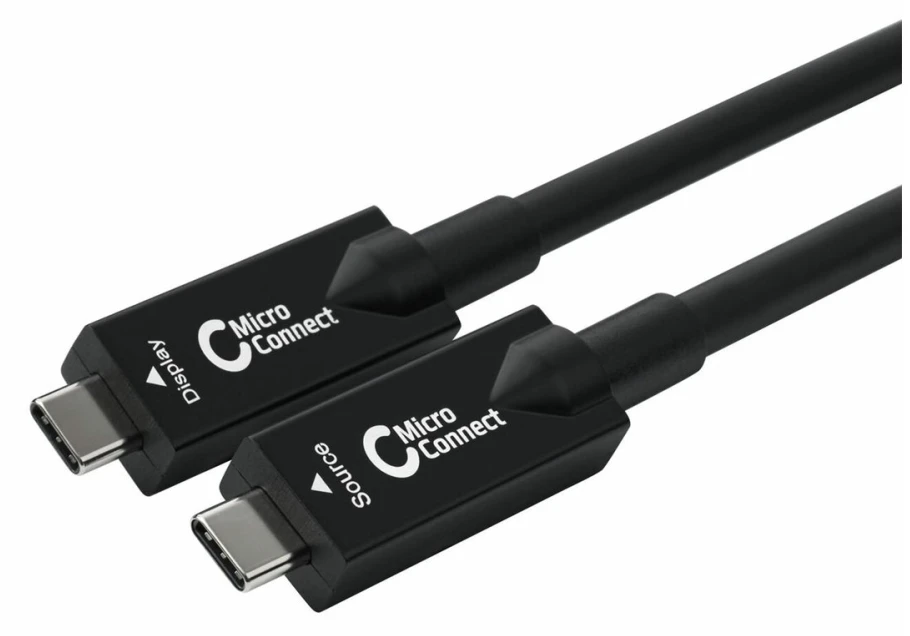 USB kabelis MicroConnect USB-C - USB-C 15 m juodas (USB3.2CC15OP)