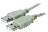 Kabelis USB MicroConnect USB-A - USB-A 1,8 m Pilka (USBAA2)