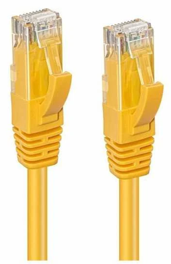 MicroConnect UTP6002Y - 0.2 m - RJ-45 - RJ-45 - Geltona