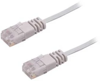 MicroConnect Patchcord plask U/UTP CAT6 0,50m Pilka (V-UTP6005-FLAT)