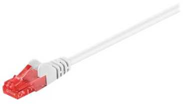 MicroConnect RJ-45/RJ-45 kat.6 U/UTP Baltas 10vnt. 1 m (V-UTP601WVP)