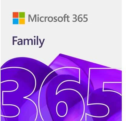 „Microsoft M365 Family“ | EP2-32335 | Licencijos galiojimo laikas: 1 metai | Anglų kalba | Eurozona