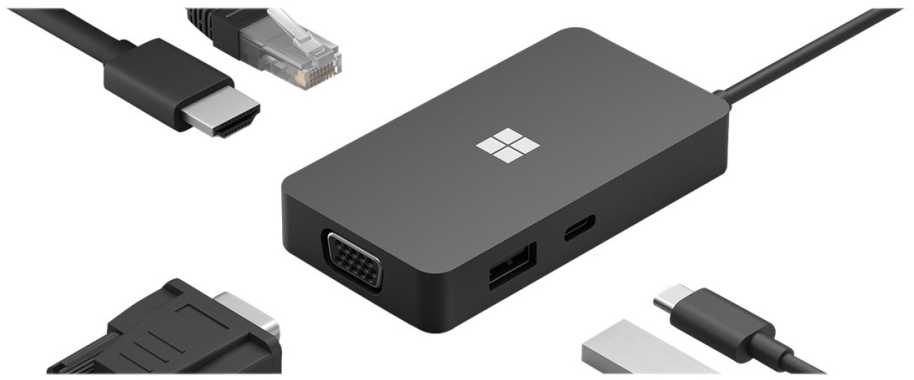 Stacja/replikator Microsoft USB-C (1E4-00004)