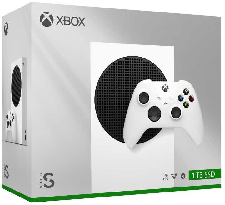 „Microsoft XBOX Series S“ – 1 TB „Wi-Fi“ Baltas