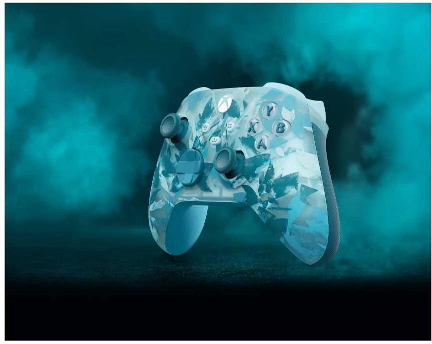 „Microsoft XBOX“ belaidis valdiklis – „Ice Breaker Special Edition Turquoise Bluetooth Gamepad“ (analoginis / skaitmeninis) „Android“, asmeniniams kompiuteriams, „XBOX One“, „XBOX Series S“, „XBOX Series X“, „iOS“