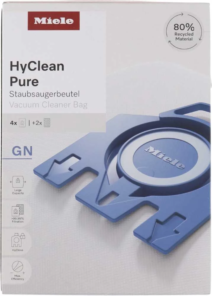 Miele dulkių siurblio maišelis GN HyClean Pure, 4 vnt