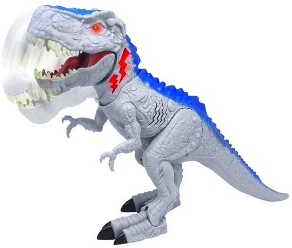 Hedo Mighty Megasaur Dinozauras Žaislas Pilkas Mėlynas