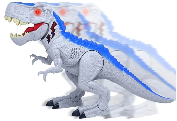 Hedo Mighty Megasaur Dinozauras Žaislas Pilkas Mėlynas