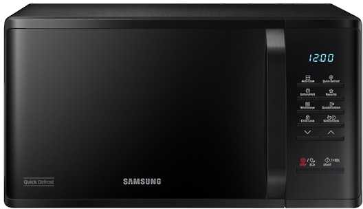 Mikrobangų krosnelė Mikrobangė Samsung MS23K3513AK
