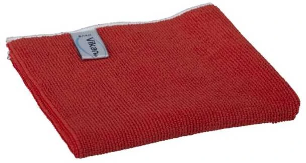 Mikropluošto šluostė Vikan Basic raudona 32x32cm 5 vnt./pak. - (5 vnt.)