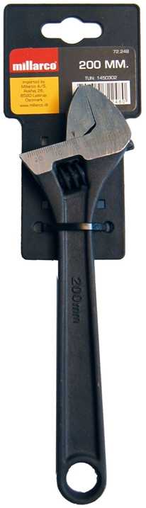 Usorteret Skiftenøgle 8'' - 200 mm.