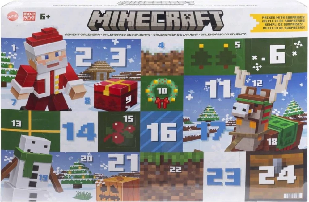 Mattel MINECRAFT advento kalendorius (JMP70)
