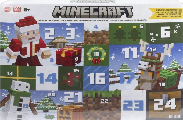 Advento kalendorius Mattel Minecraft