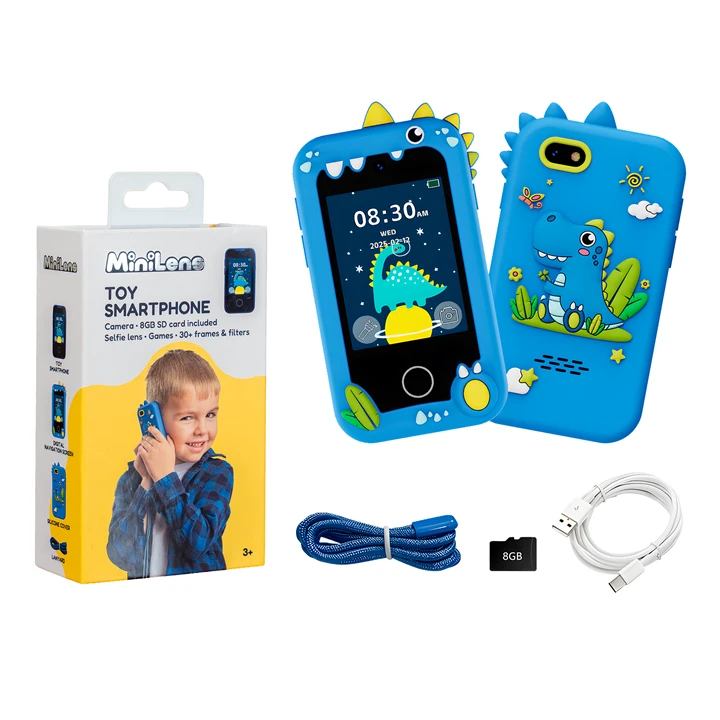 Minilens - išmaniojo telefono žaislas, mėlynas (910387)