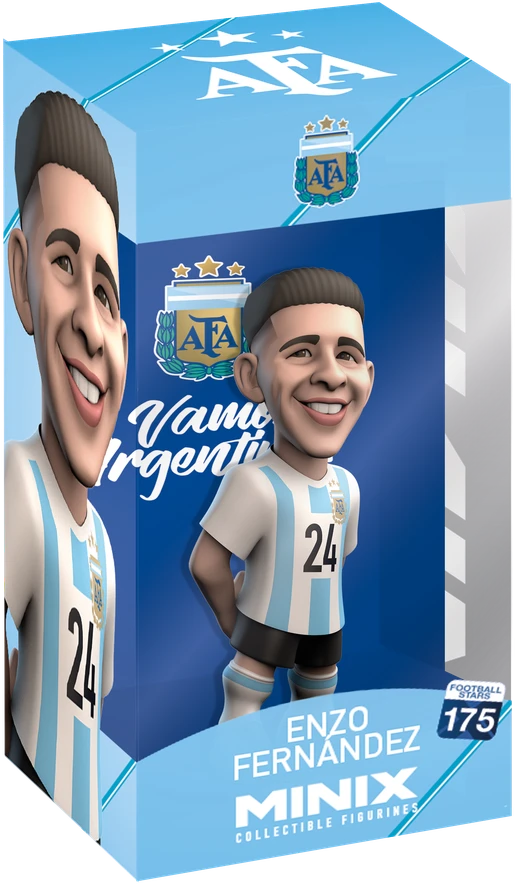 Argentina Enzo Fernandez figure minix 12cm