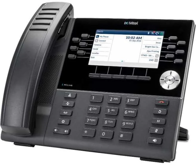 Carruzzo Mitel 6930w IP telefonas Juoda „Wi-Fi“