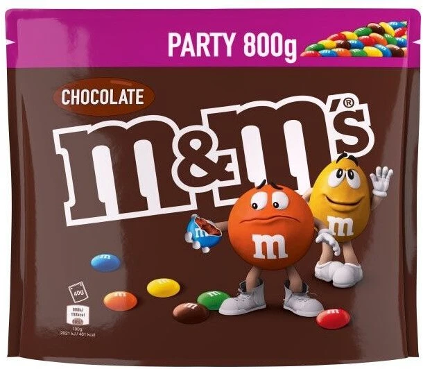 M&M's Choco suklaarakeet, 800g