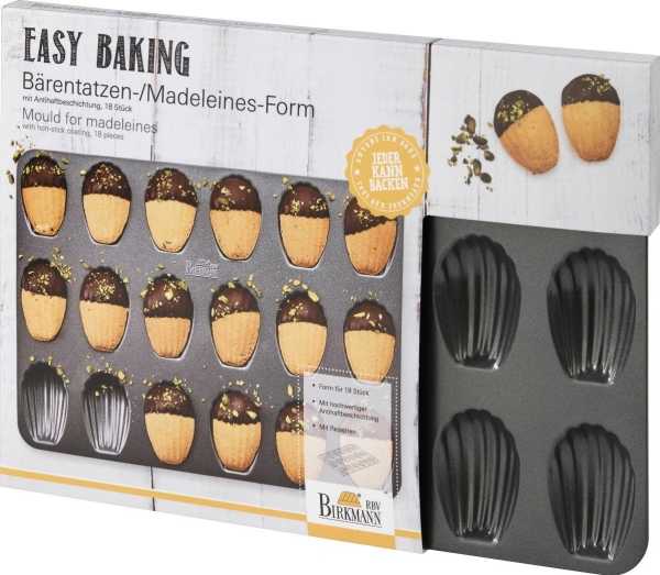 Forma do magdalenek EASY BAKING - 18 ciastek / Birkmann