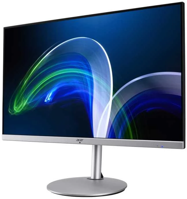 Monitorius Acer CB322QKsemipruzx - 31.5" | IPS | 4K UHD | HDR10 | 99% sRGB | USB-C 65W | RJ-45 | 2x USB 3.0 Hub | KVM | Pivot | Height Adjust 150 mm | EPEAT Sidabrinis | Sidabrinė